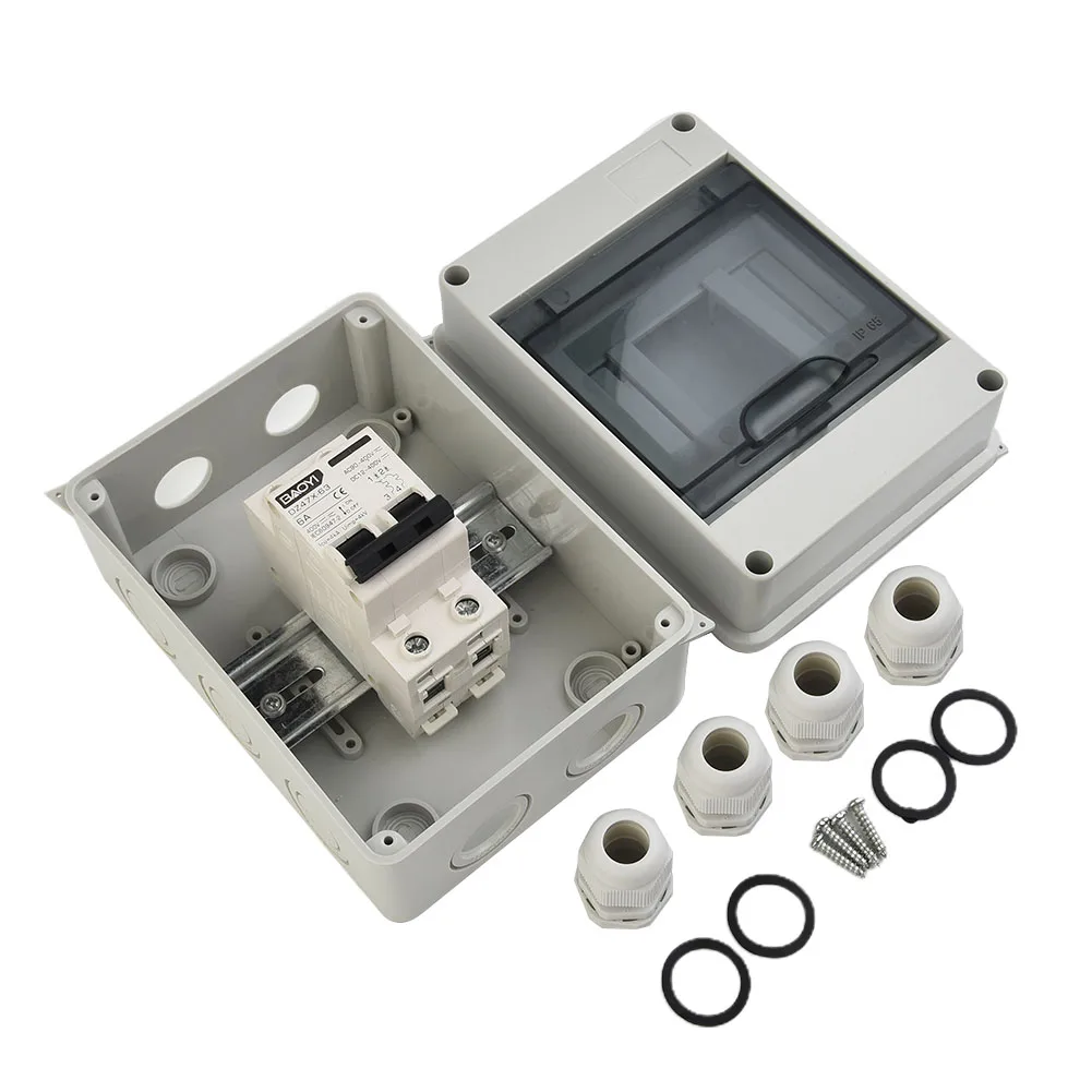 

Solar Circuit Breaker C Travel Curve DC12V-240V IP65 - 30 ℃ To+70 ℃ 2-pole 4kA Ics=Icu 6/10/16/20/25/32/40/50/63A