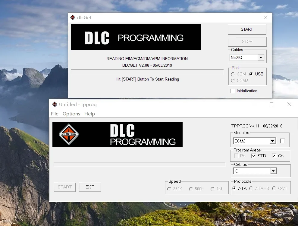 Международный Navistar TPPROG v4.11 MAXXIFLASHER+DLCGET V2.08