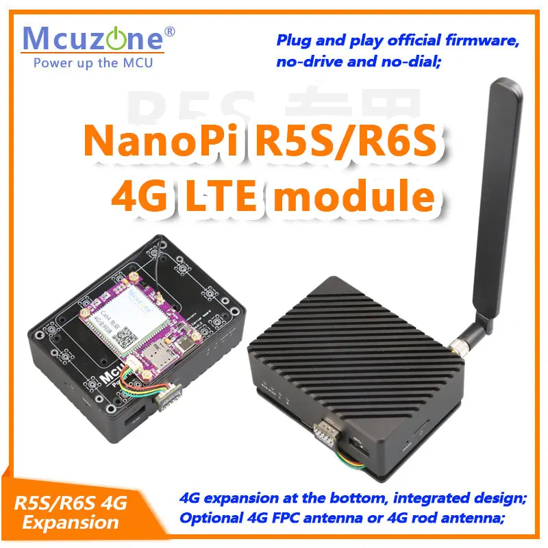 NanoPi  R5S/R6S 4G  expansion board 4G LTE CAT4 driver free  openWRT Ubuntu Debian