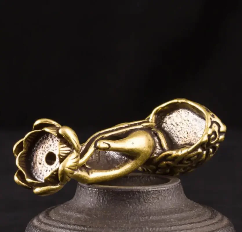 Латунные украшения для чайной церемонии руки Будды поворотный обратный поток