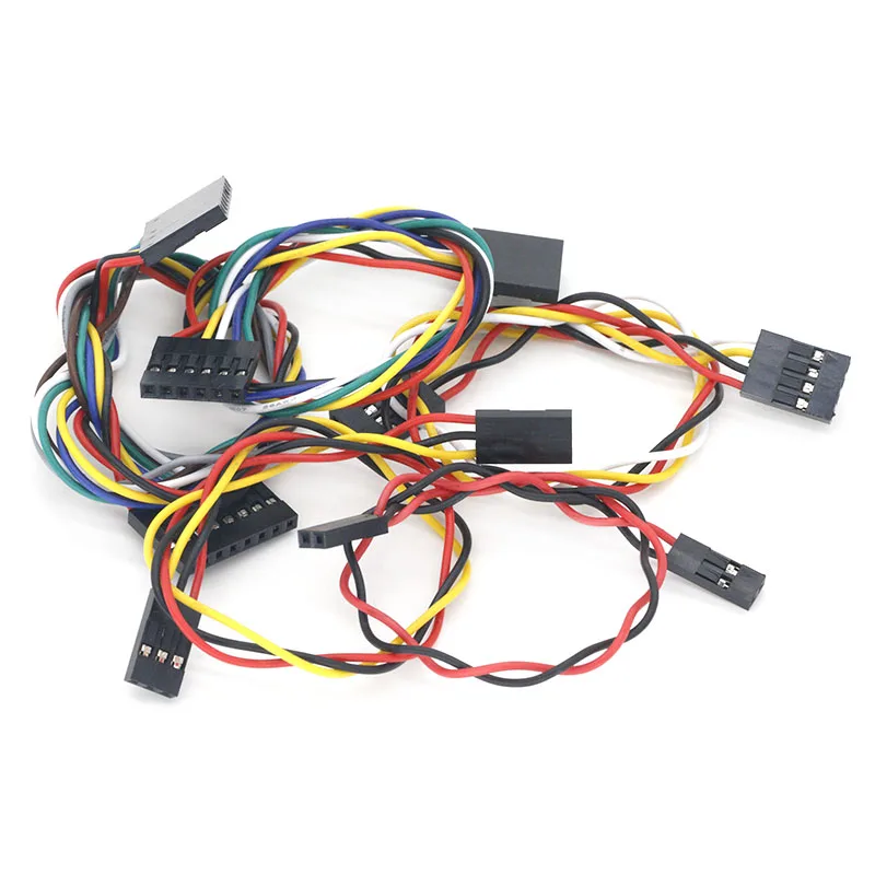 Кабель Dupont для Arduino 20 см 2 54 мм линия папа мама перемычка кабели 2P/3P/4P/6P/8P комплект