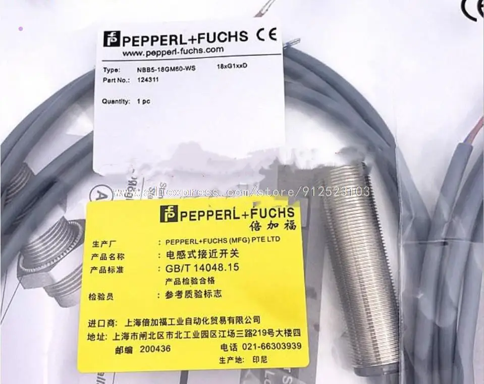 

NBB5-18GM60-WS Switch Sensor P+F New High-Quality Warranty For One Year