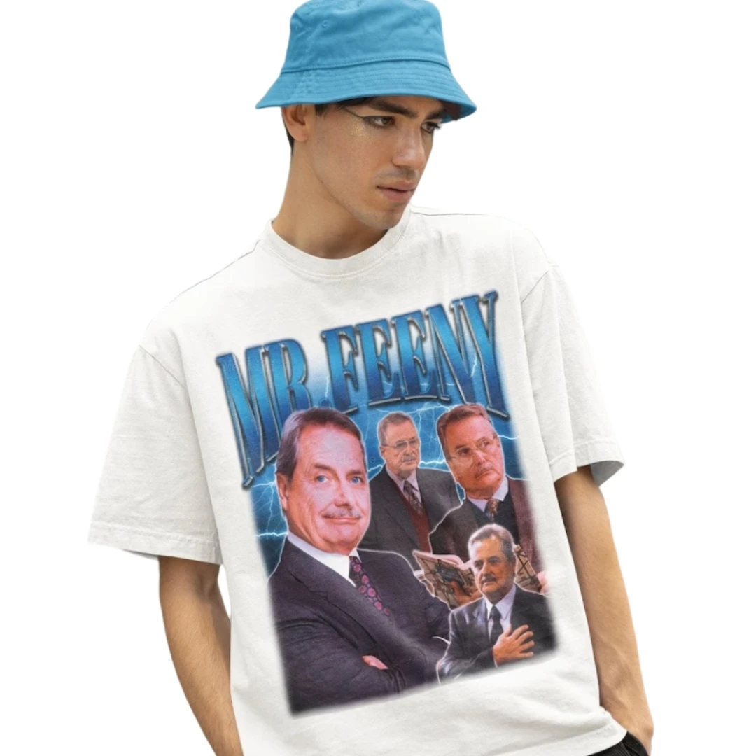 Футболка в стиле ретро с надписью «Mr Feeny»