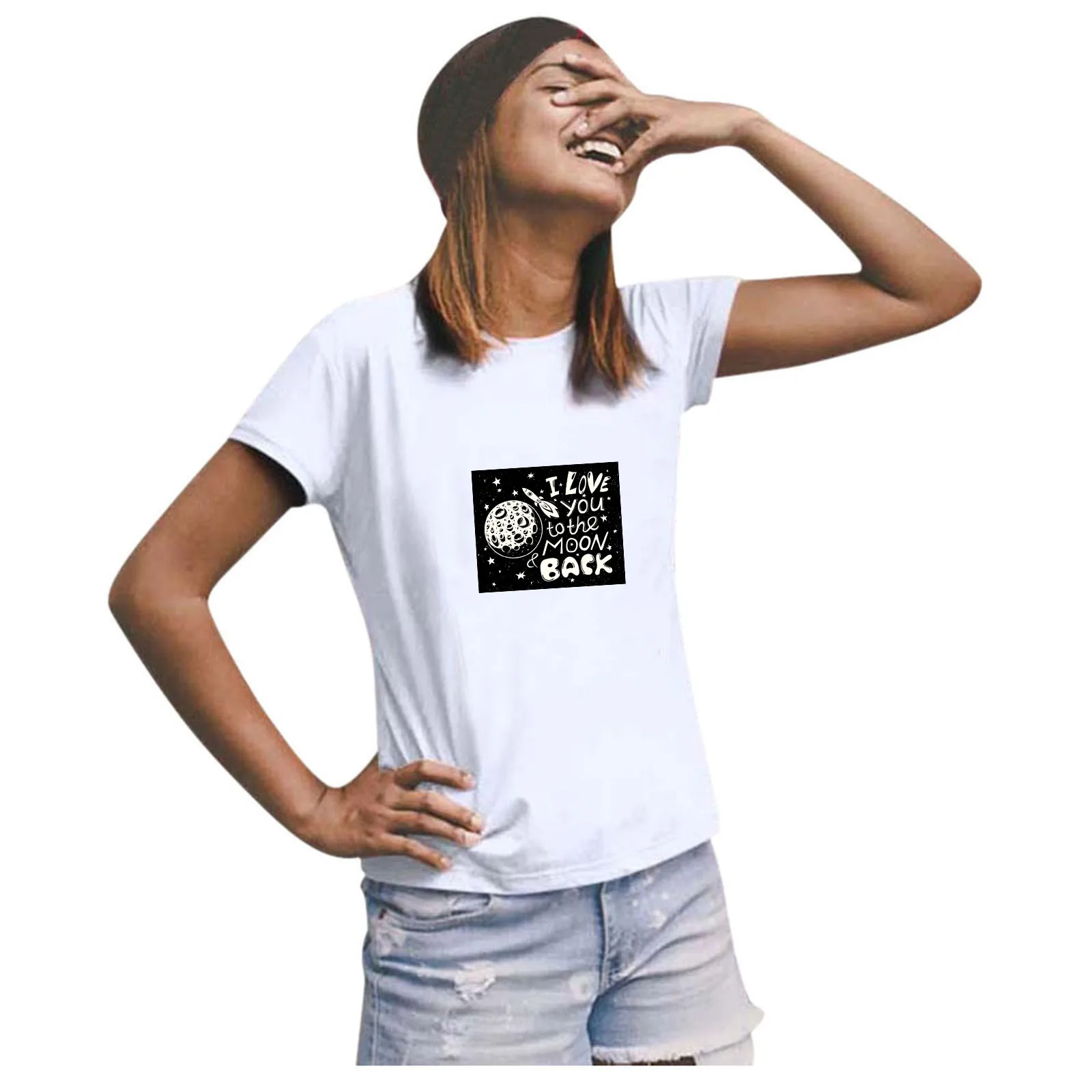 

Womens Day Sweatshirt Print Short Valentine's Sleeve Blouse Tops Long Sleeve Blouse Women Business Basics Womens Tee Shirts