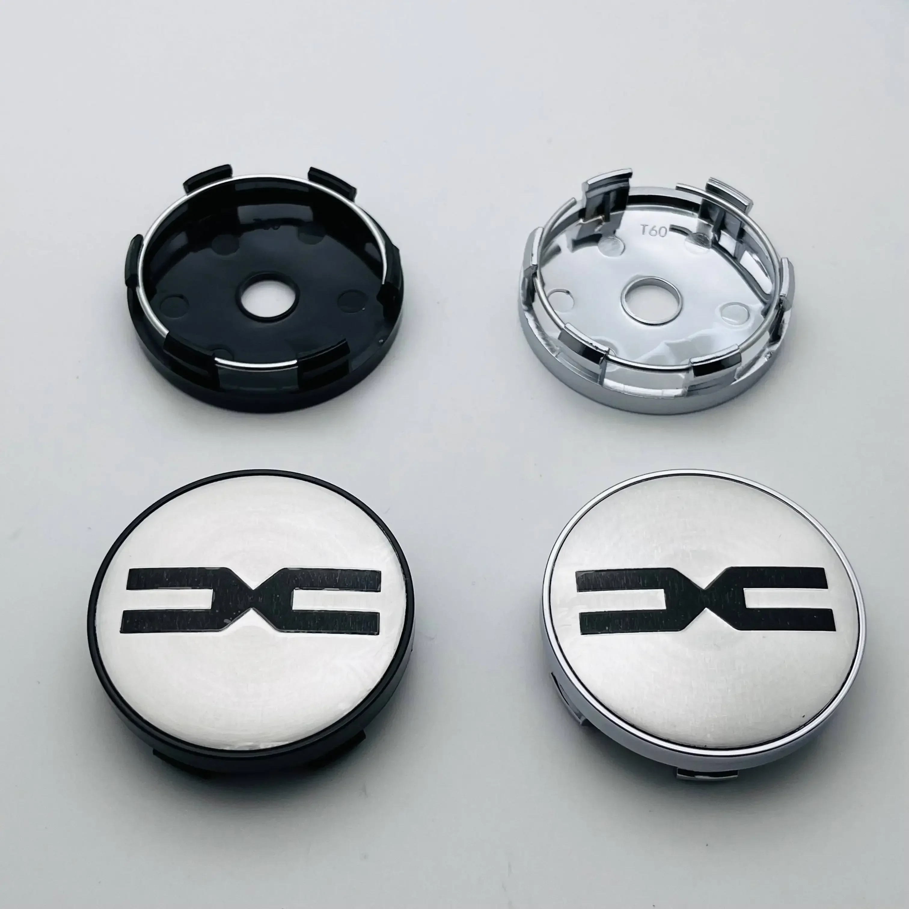 4 шт. 3D 60 мм колпаки на центра колеса автомобиля с эмблемой логотипом наклейка