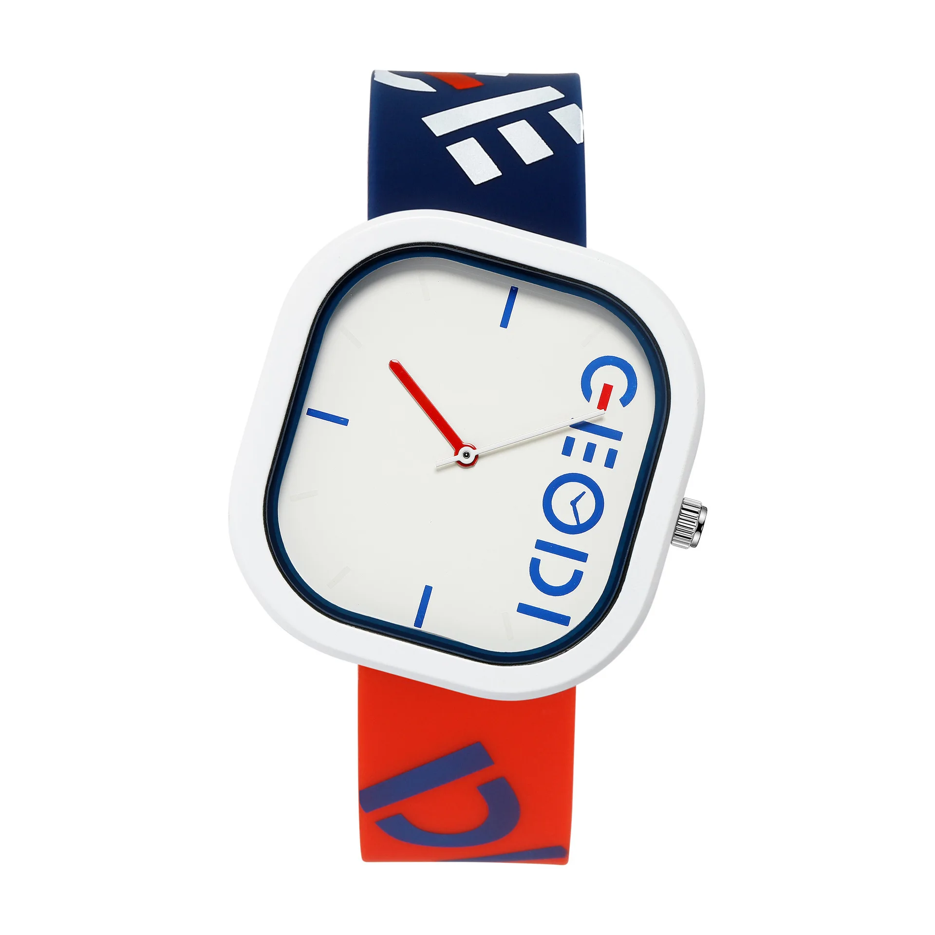 Big Dial 40mm Men Sport Watches Waterproof Women Fashion Watch Silicone Square Wirstwatch Casual Couples Femme Reloj Mujer 2023