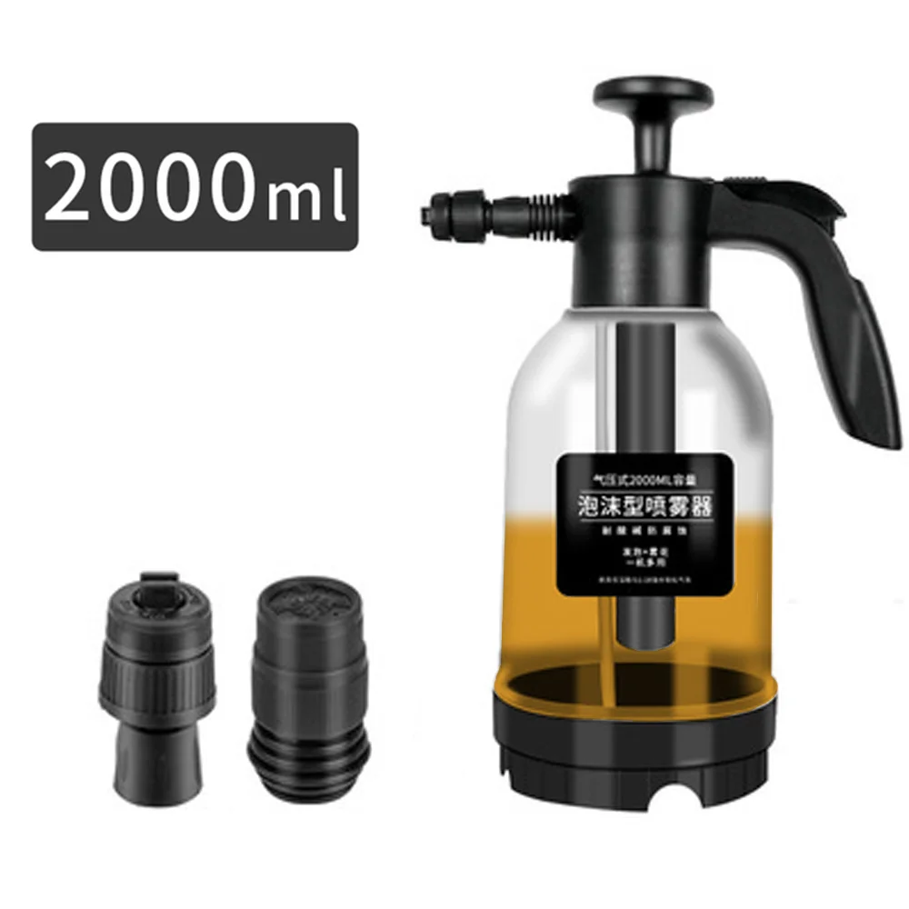 

Hand Pump Foam Sprayer 2000ML/2500ML Foaming Pump Blaster Hand Pressure Snow Foam Sprayer Water Sprayer Car Wash