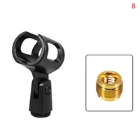 microphone clip with wireless microphone cantilever shock proof bracket clip universal microphone clip holder female nut adapter