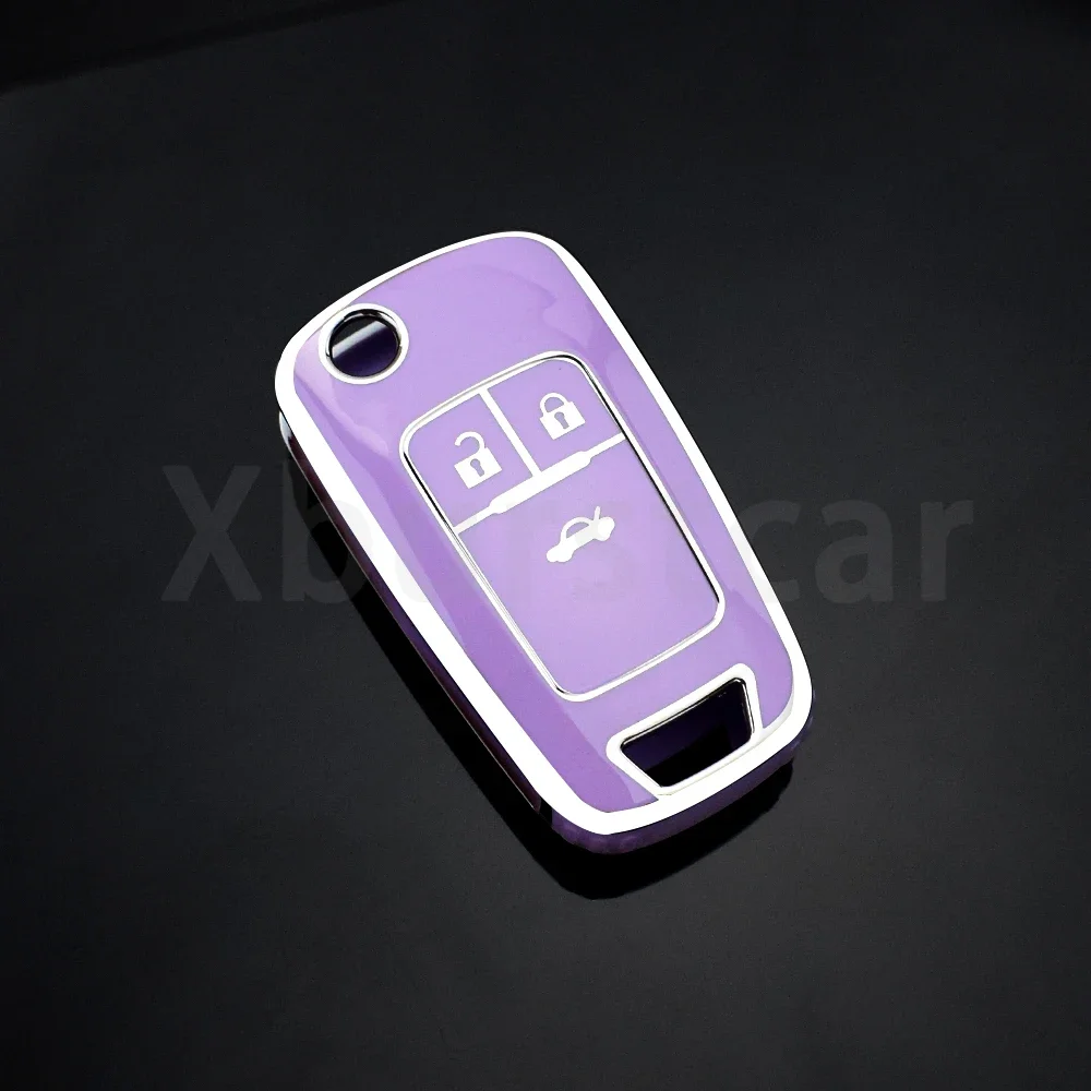 

3-кнопочный чехол из ТПУ для автомобильного ключа для Buick Chevrolet Cruze Opel Vauxhall Astra J Corsa Insignia Mokka Encore Auto Shell Fob