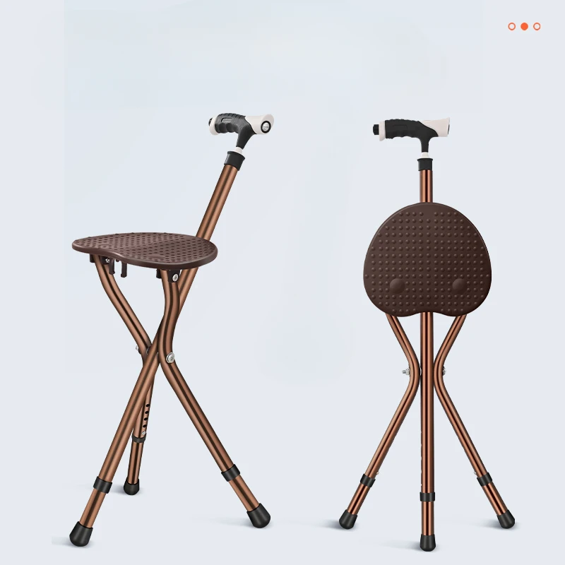 Портативная табуретка для пожилых людей складной твердый табурет из