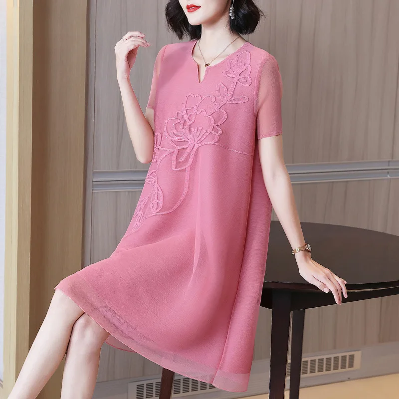 

maternity dress summer 2022 new loose White