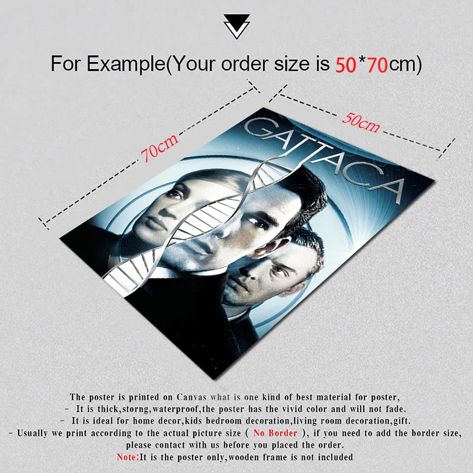 Постер из фильма Gattaca Классический Романтический настенный художественный