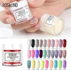 Порошок для ногтей ROSALIND, 10 г, чистый цвет, акриловый, без УФ-лампы, натуральный сухой блеск, маникюр
