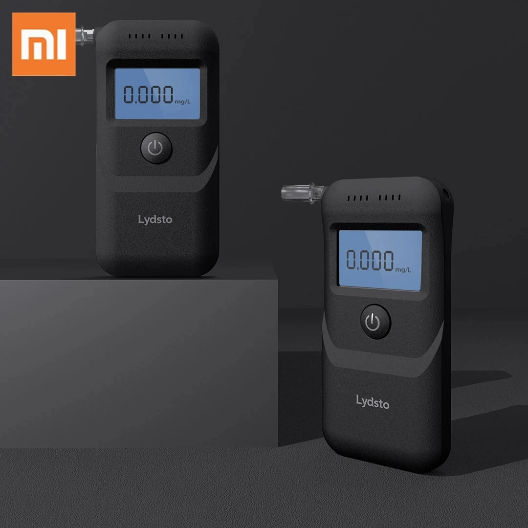 

Xiaomi Mijia Lydsto New Digital Alcohol Tester Professional Alcohol Detector Breathalyzer Police Alcotester LCD Digital Display