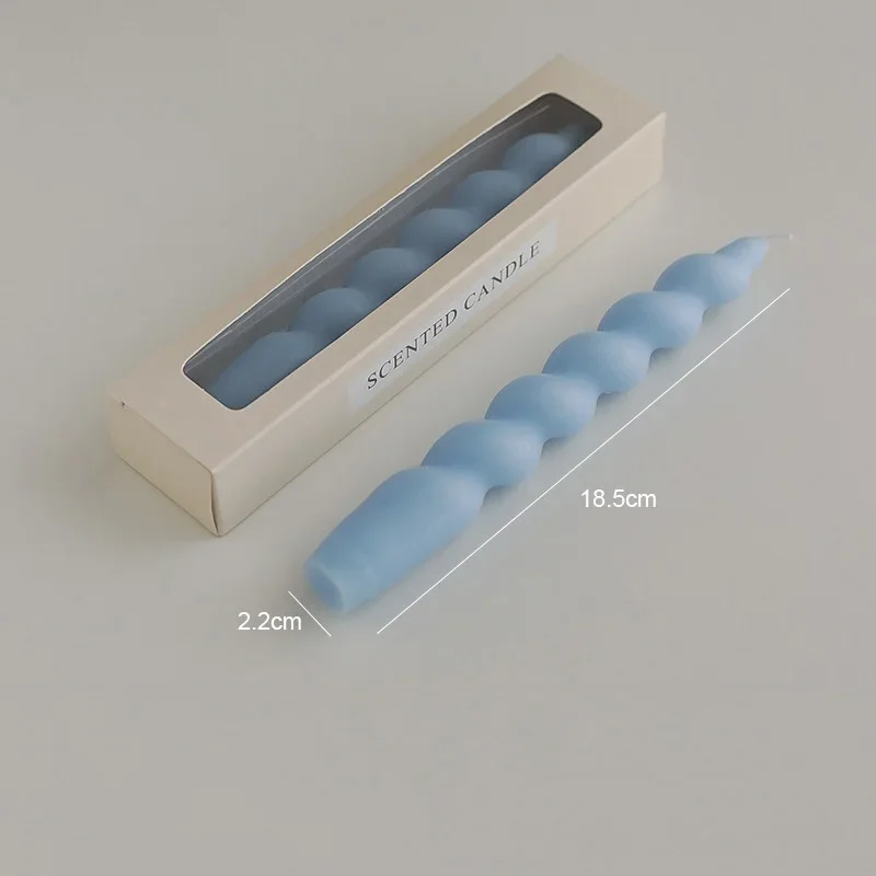 

Спиральная ароматическая свеча из парафина