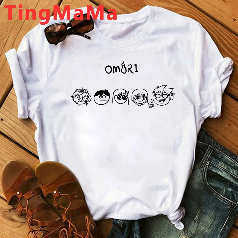

Мужская футболка Omori с рисунком манги
