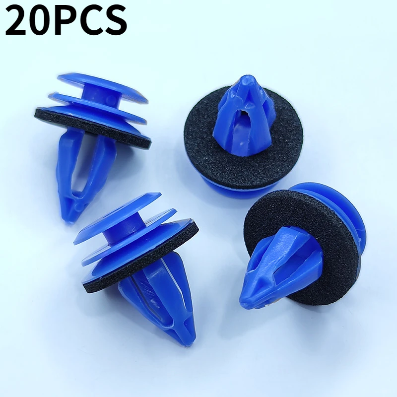 

Пластиковые зажимы для защиты дверей автомобиля, комплект крепежных зажимов для передней и задней арки колеса, подходит для Land Rover Evoque, зажим для отделки арки заднего колеса