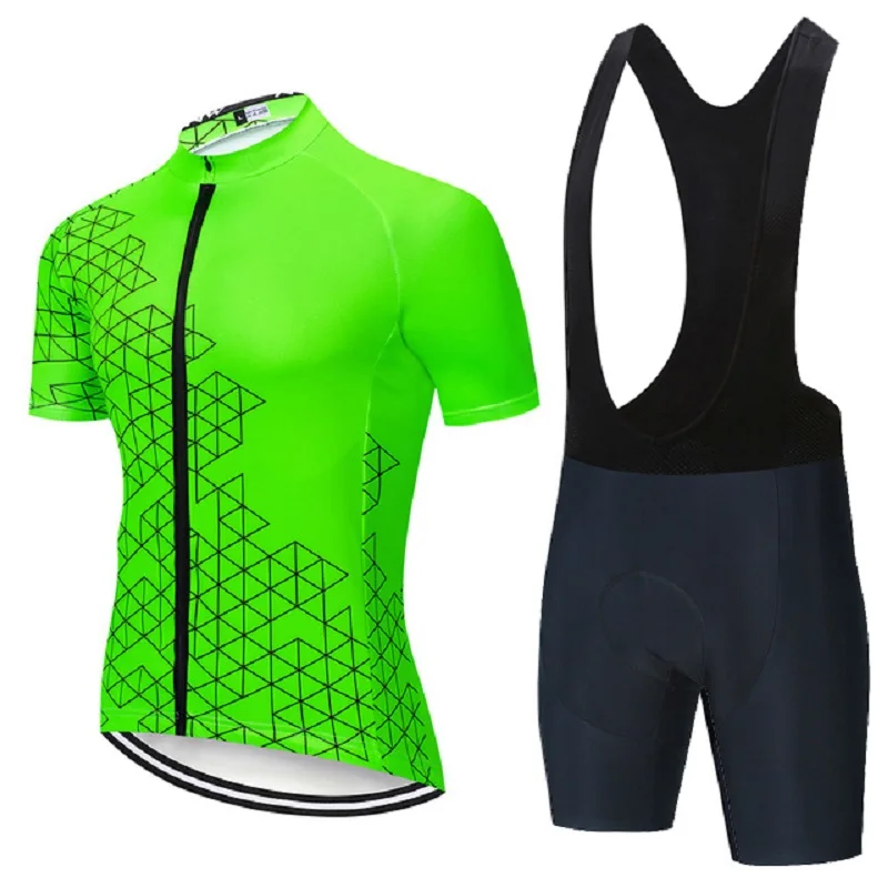 

NEW Summer Mens Cycling suit team cycling Jersey Set Breathable Racing Sport Bicycle Clothing Short Bike Jersey Short sleeve