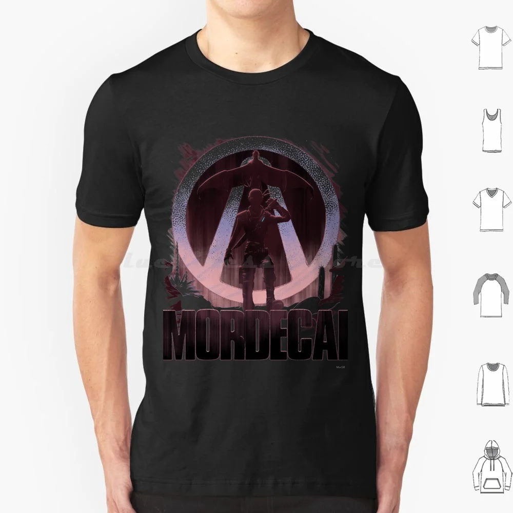 Хлопковая футболка Mordecai для мужчин и женщин с принтом сделай сам видеоигр
