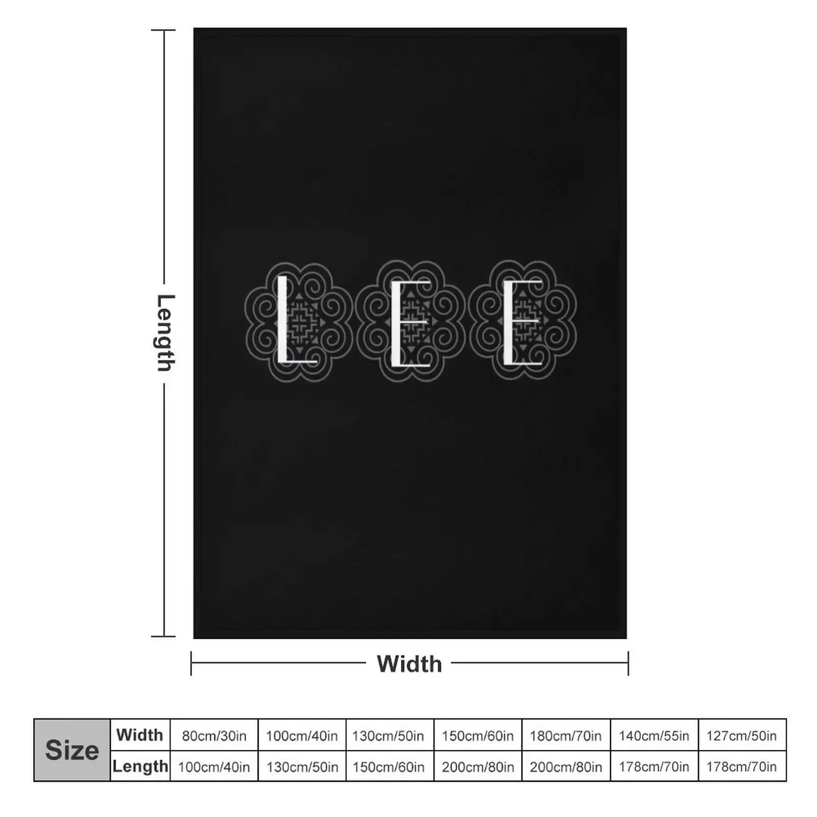 Одеяло Hmong Lee Clan Очень большое одеяло для кровати Модные красивые фланелевые