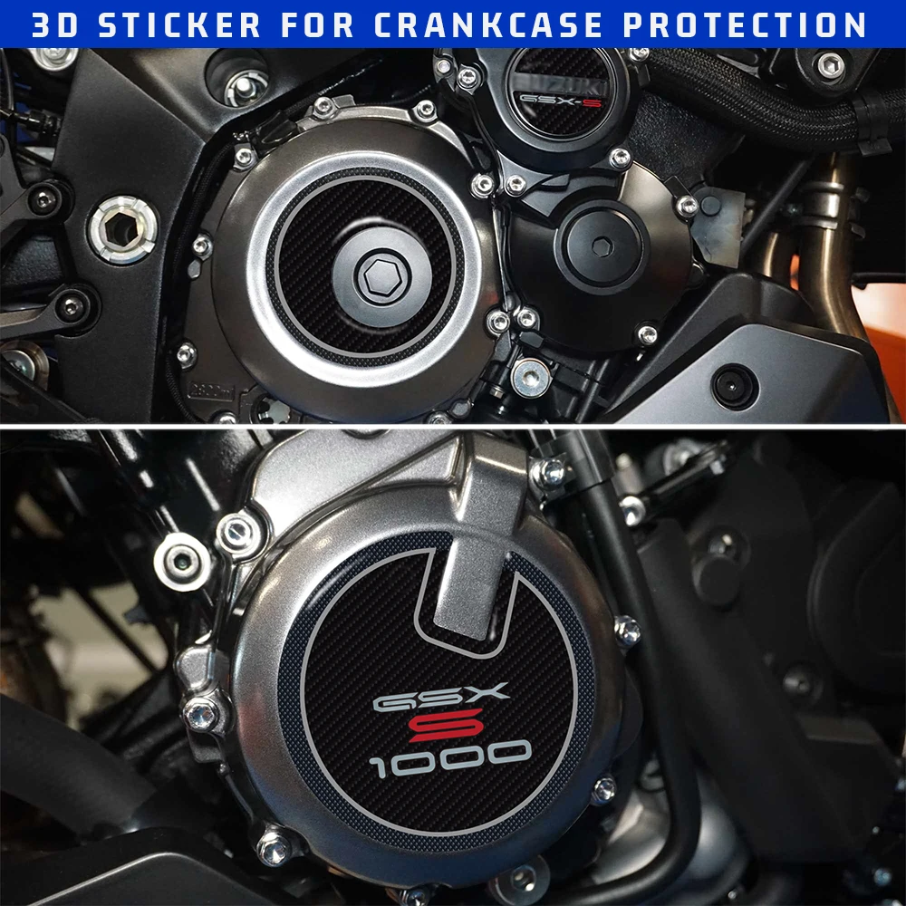 

For Suzuki GSX-S1000GT 2022 Motorcycle 3D Sticker GSXS 1000 GT GSX-S 1000gt Decorative Crankcase Sticker GSX-S1000 GT 2021 2022