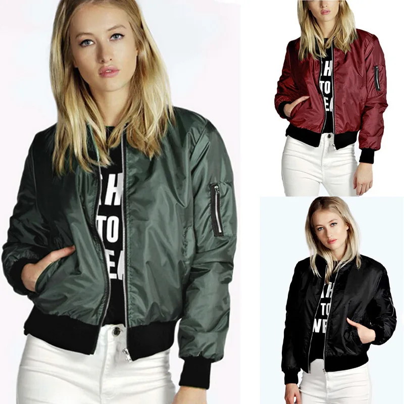 

Fashion Jackets for Women Y2k Autumn Winter Tops Zip Up Coat Streetwear 2023 Females Clothing Cardigan Short Jackets Outerwear