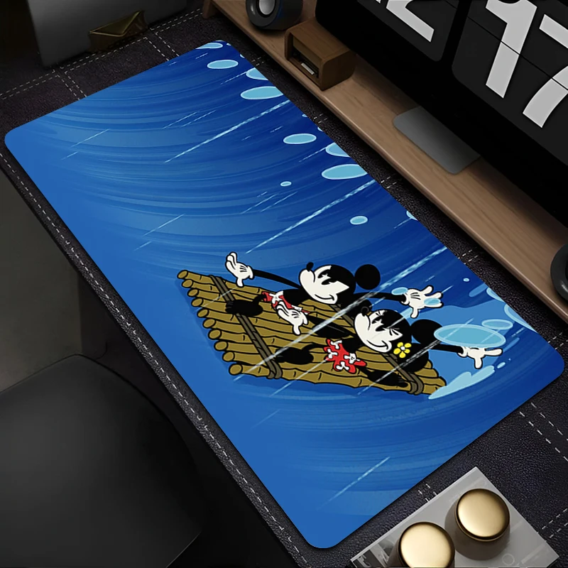 Фото Аниме коврик для мыши геймер игровой коврик для мыши M-mickey M-minnie Kawaii настольный коврик мультяшный игровой коврик компьютерный и офисный шкаф коврик для клавиатуры №1
