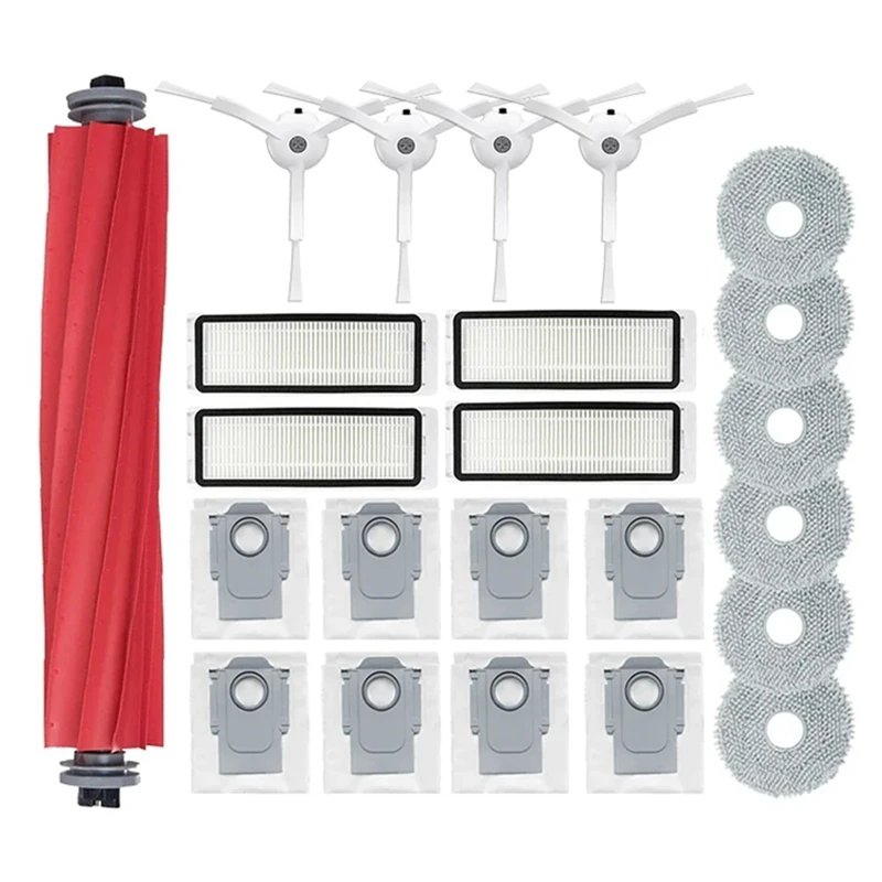 Для Roborock Q Revo/P10 A7400RR робот-пылесос основная боковая щетка фильтр Hepa швабра мешки