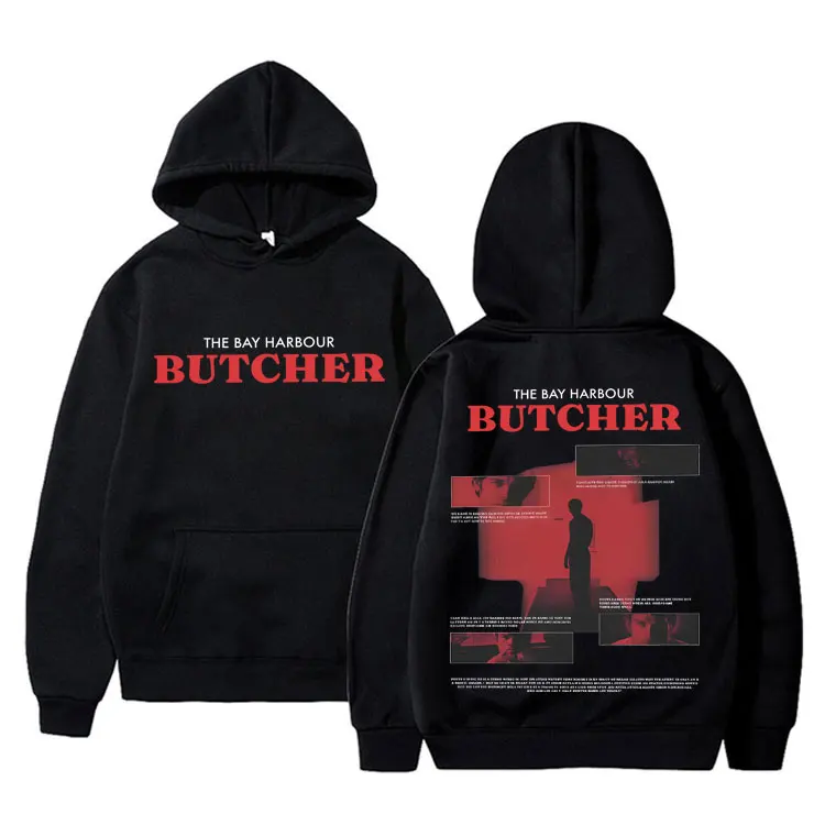 Фото Dexter Morgan The Bay Harbour Butcher двусторонняя толстовка с принтом для мужчин и женщин одежда повседневная толстовка большого размера уличная одежда 90-х годов №1