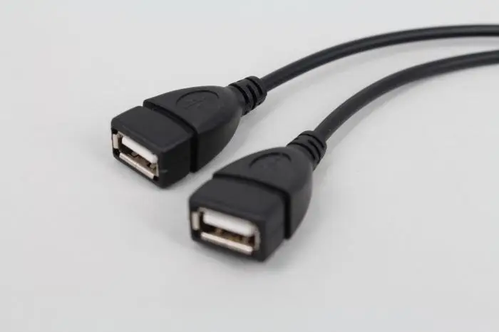 Кабель-удлинитель USB (штекер)/USB (разъем) для передачи данных зарядки жесткого