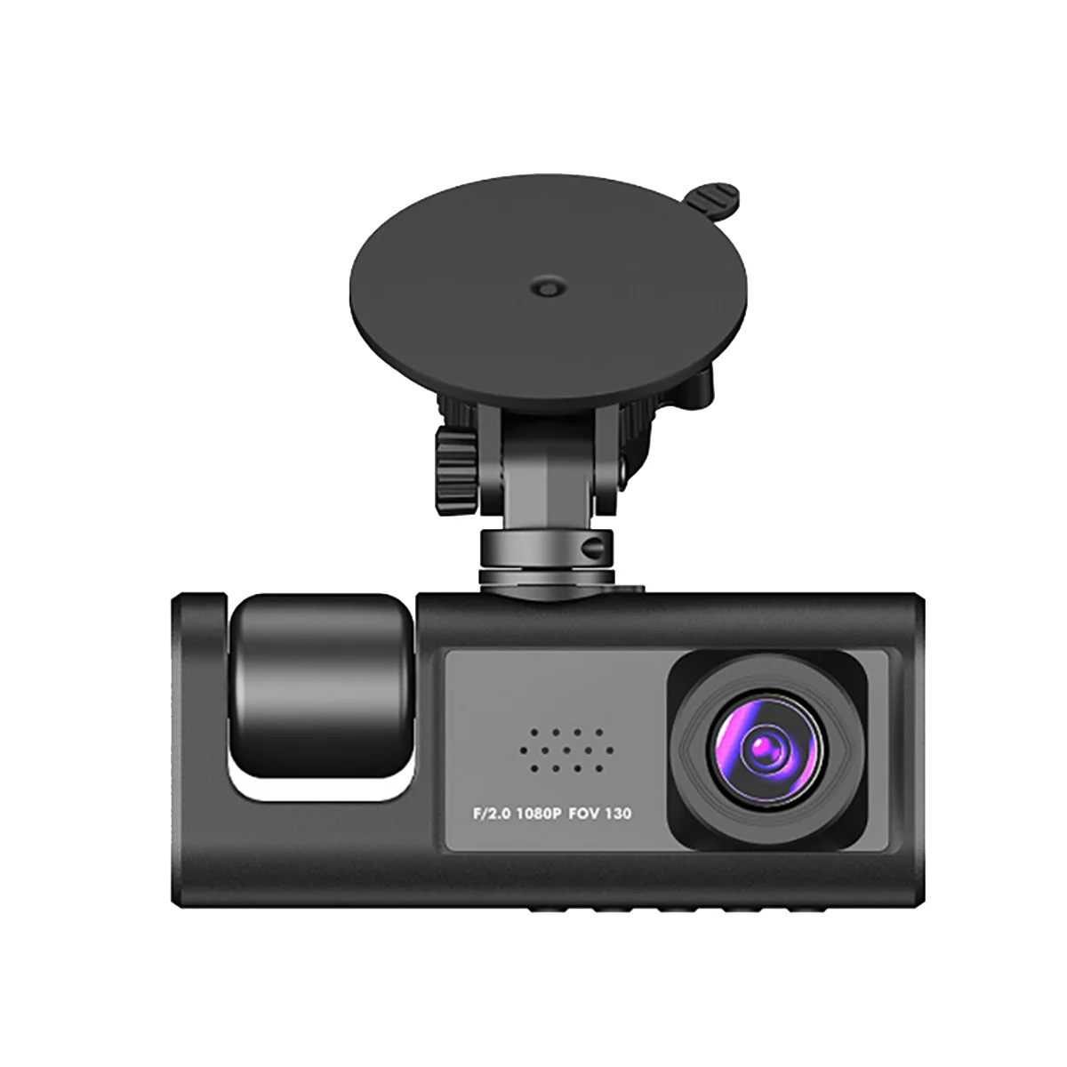 

3-канальный Автомобильный видеорегистратор, видеорегистратор 1080P, 3-сторонняя Автомобильная камера с ИК ночным видением, циклической записью, монитор парковки