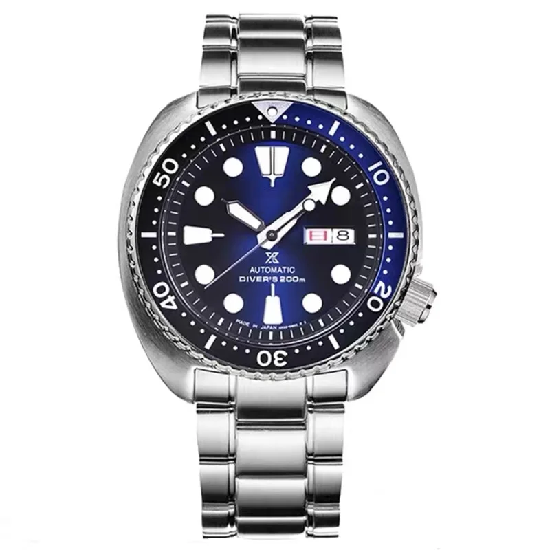 SEIKO  Prospex Men's Watch Silver-Tone 45mm Stainless Steel