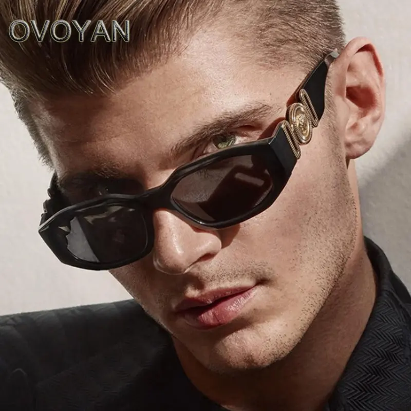 

OVOYAN Vintage Luxury Sunglasses Men Brand Designer Glasses Men/Women Cateye Retro Eyewear for Women Vintage Lentes De Sol Mujer