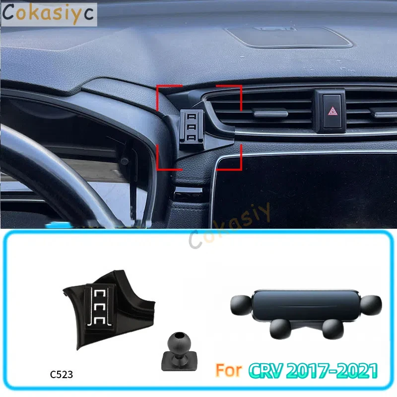 

Автомобильный держатель для телефона Honda CRV 2017-2021 гравитационная подставка крепление горизонтальный GPS мобильный кронштейн аксессуары с основанием