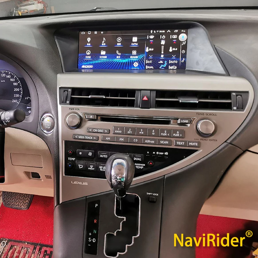 128 ГБ стерео Android 14 автомобильный радиоприемник для LEXUS RX 270 RX270 RX350 2009-2015