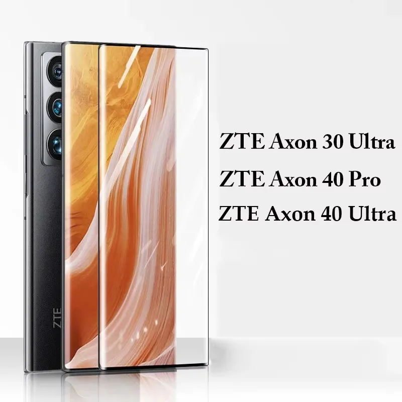 Для ZTE Axon 40 Ultra Pro 3D Защитная пленка для экрана Закаленное стекло 30 Axon30 Защитное