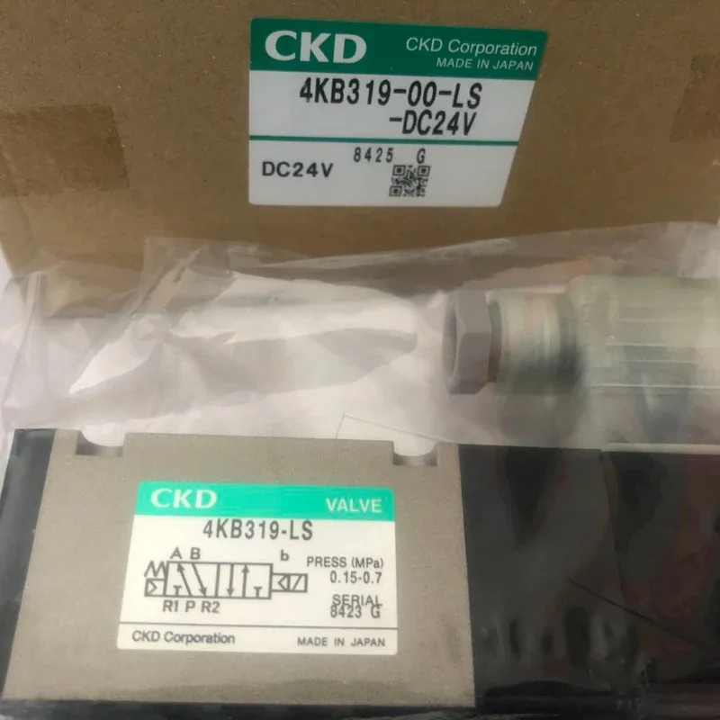 Японский электромагнитный клапан для печатной машины CKD 4KB319-LS 4KB319-00-LS-DC24V