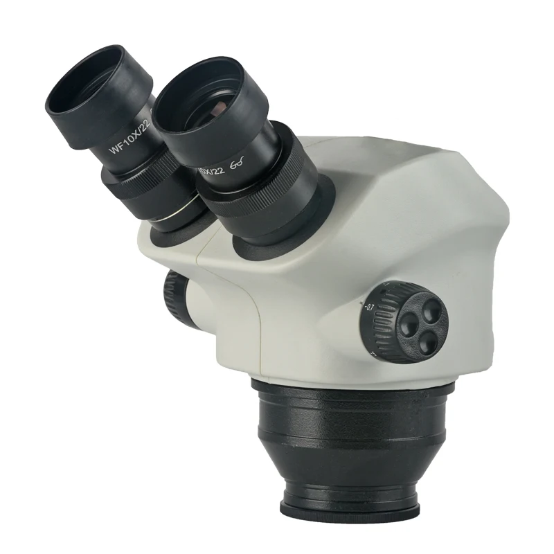 

Continuous Zoom Simul-Focal 7-50X Binocular Microscope Head For Microscope Base In Phone Repair