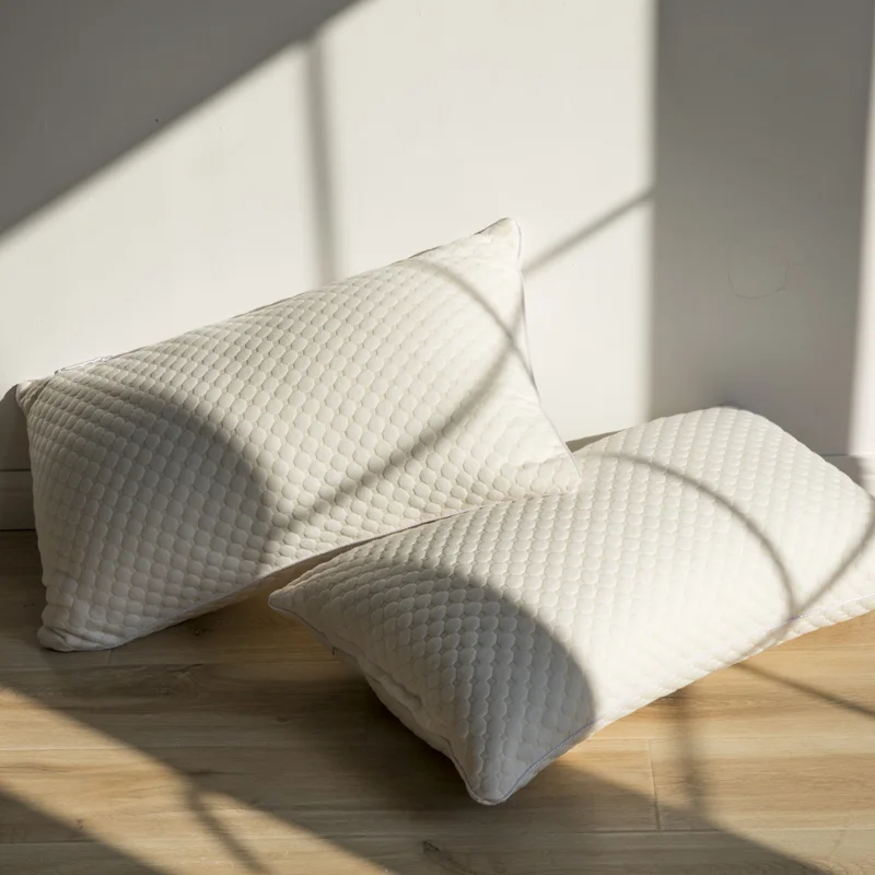 

Low/Medium/High Pillow Sleeping Antibacterial Pearl Cotton Viscoelastic Pillow Washable 74x48cm Dakimakura High Quality Pillow