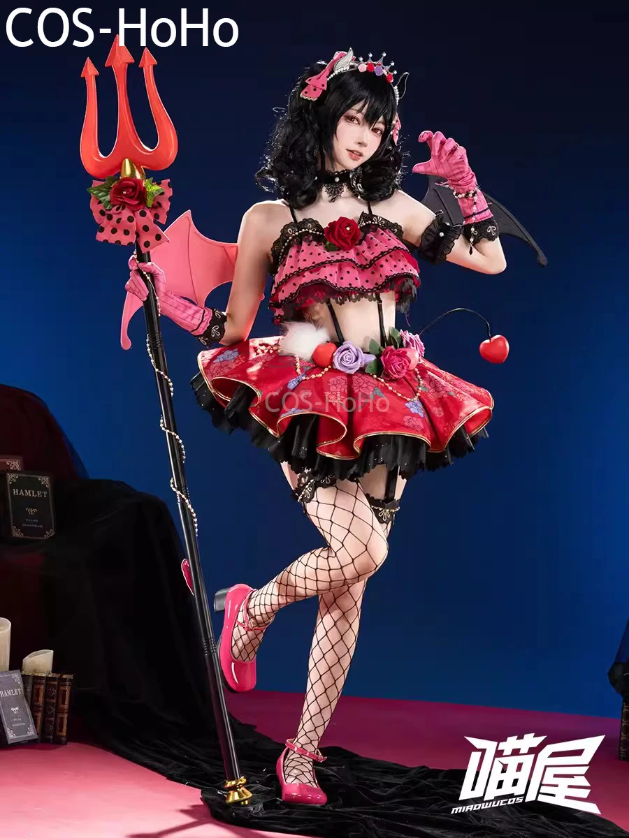 COS-HoHo Аниме Lovelive! Yazawa Niko/Tojo Nozomi Little Devil Awakening V2.0 игровой костюм прекрасное платье