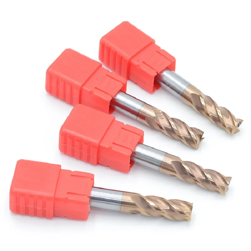 Концевая фреза Hrc55 фрезы из карбида вольфрама 4 мм 6 8 для ЧПУ |