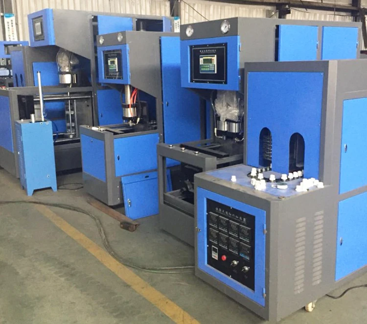 Высокоскоростная полуавтоматическая машина для выдувного формования бутылок из