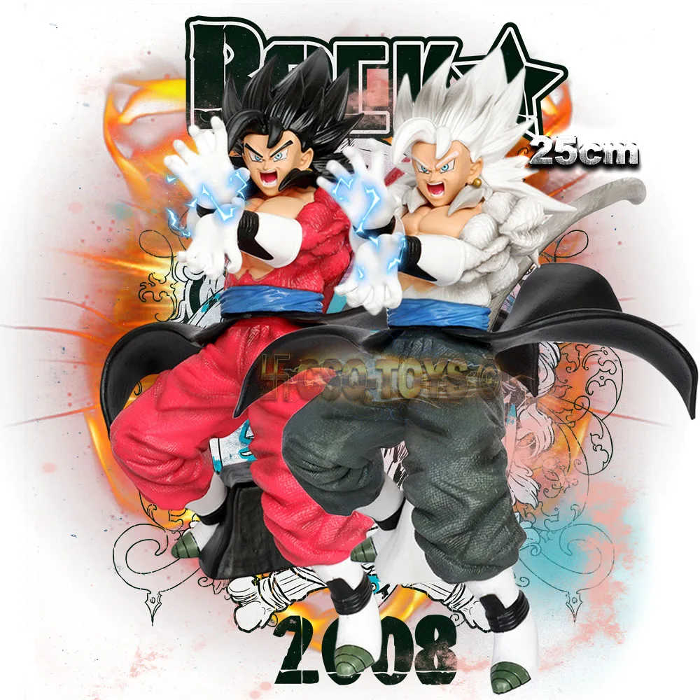 

CSQ Toys Anime Dragon Ball Super Saiyan 5 Vegetto 25cm Figure Red White PVC Action Figures Collection Model For Child Gift