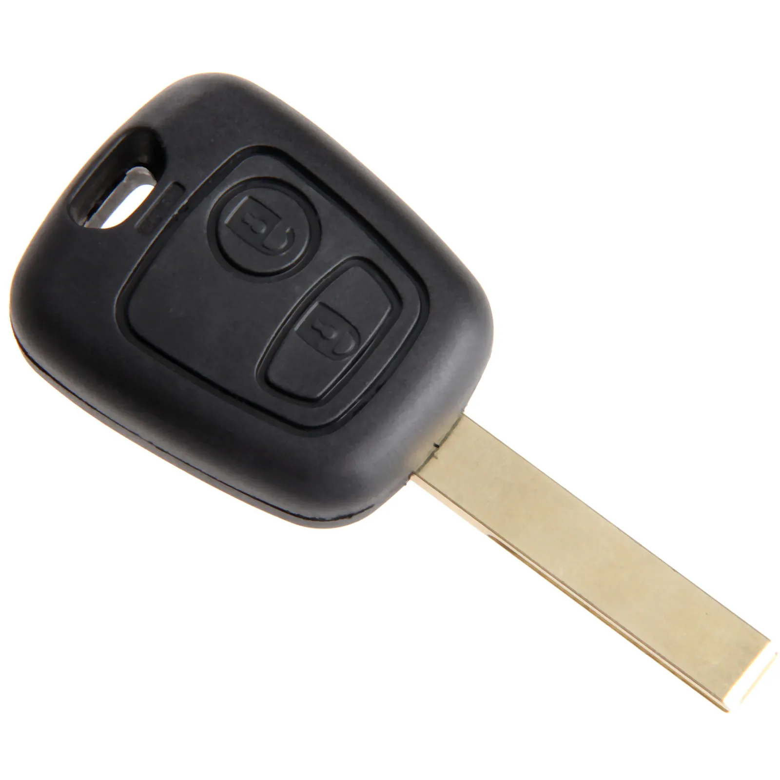 

Чехол для дистанционного ключа Peugeot 307, задний корпус для замены лезвия без аккумулятора, 2 кнопки для Peugeot 107, 207, 307, 407, 607,1007 C2