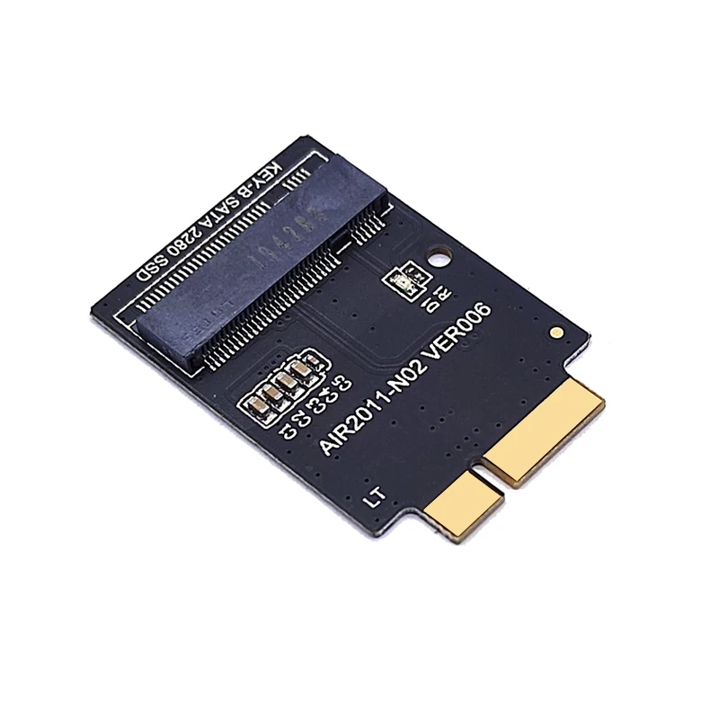 

Для Apple Macbook SSD адаптер M.2 NGFF SSD на 12 + 6Pin адаптер переходная карта для MacBook Air 2010 2011 A1370 A1369 MC503 MC504 MC505