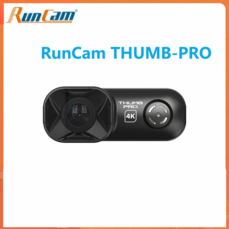 

RunCam Thumb Pro 4K New Version Bigger FOV MINI Action HD Camera 16g Bulit-in Gyro Filter Wide Angle FPV Racing Quadcopter Drone