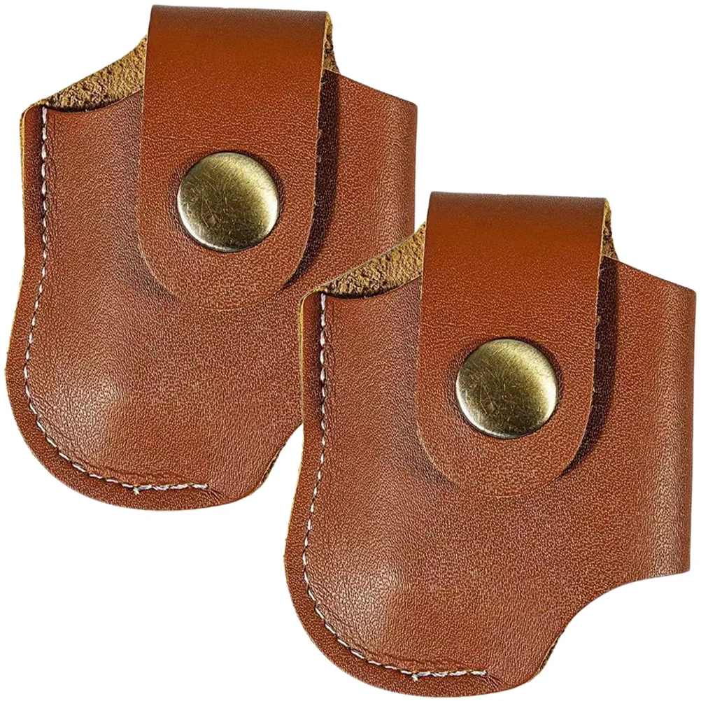 

2pcs Men Lighter Case Lighter Sleeve Lighter Pouch Lighter Holder Lighter Sleeve