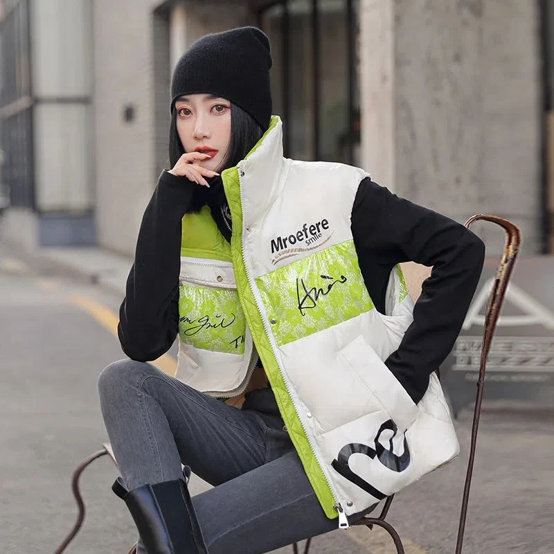 Brand New Ultra Light Down Vest Women Short Vest Windproof Lightweight Warm Waistcoat Female White Duck Down Coat Sleeveless