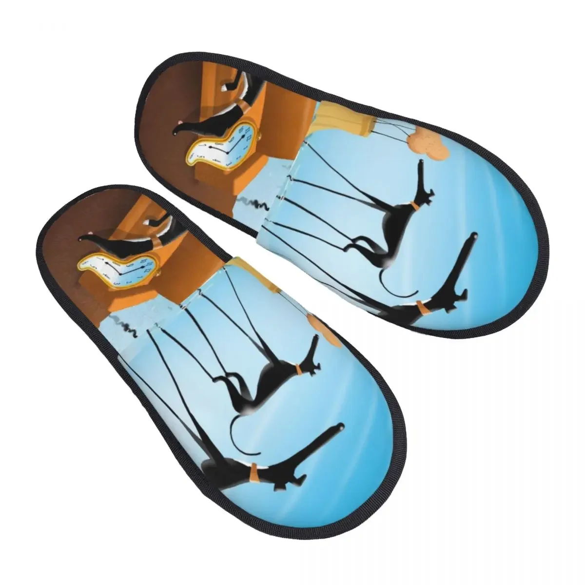 Сальвадор Дали забавные мягкие тапки из пены с эффектом памяти