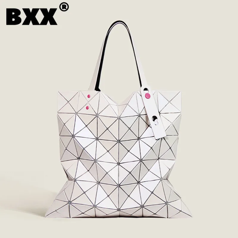 

[BXX] Geometric Rhomboid Single Shoulder Handbag Versatile Large Capacity Portable Simple Trendy High Quality Bag 2023 New CY395